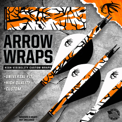 Orange Predation Arrow Wraps